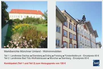 Marktbericht Münchner Umland - Kombipaket Teil 1 und 2 Herbst 2021
